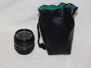 Canon New FD NFD 35mm f/2.8 MF Wide Angle Camera Lens with Bag and Filter - Picture 1 of 10
