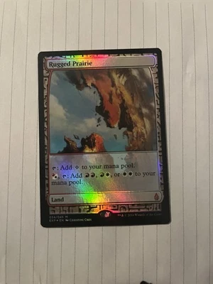Rugged Prairie Foil Zendikar Expeditions Mythic Rare Card NM Condition Magic - Image 1 of 2