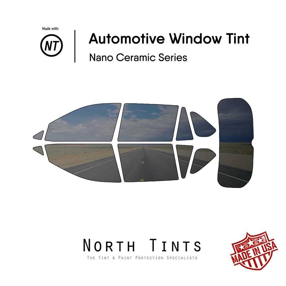 Nano Ceramic PreCut Window Tint Film Automotive Glass for Toyota Rav4 2019-2025 - Image 1 of 4