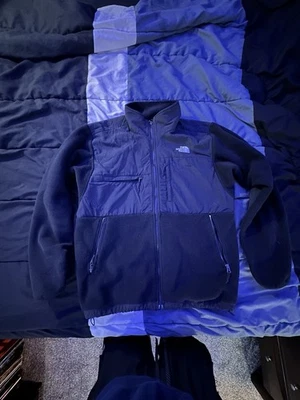 The North Face Denali Men’s Fleece Full Zip SZ Large  Black  - Image 1 of 2