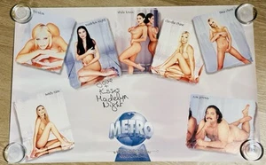 Adult Star Promo Poster 22”x33” signiert Madelyn Night Metro Pinup Akt Kunst - Bild 1 von 5