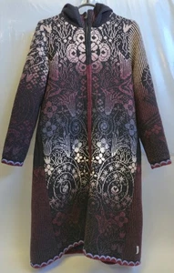 Kauni Wollmantel Strickjacke "Baltic Inspirations" mit Innenfutter - Größe M - Reißverschluss vorne - Bild 1 von 24