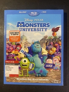 Monsters University w/slipcover (Blu-ray, DVD, 4 Disc Target Exclusive, 2013) - Picture 1 of 9