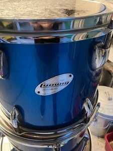 Ludwig Accent 12" Tom Drum BLUE REMO HEADS für Schlagzeug! - Bild 1 von 6