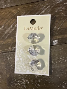 LaMode Buttons 3 Piece 5/8” - Picture 1 of 3