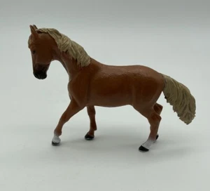 PAPO Horses and Ponies Alezan English Thoroughbred Mare Toy Figure, Brown - Picture 1 of 7