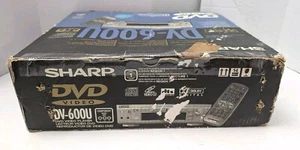 Sharp DV-600U DVD/CD Player With Remote Tested / Works - Picture 1 of 8