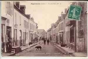 CP 36 Indre - Aigurande - Grande Rue (n°2) - Bild 1 von 2