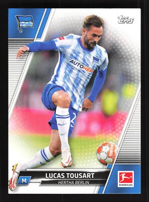 2021-22 Topps Bundesliga #11 Lucas Tousart - Hertha BSC Berlin - Image 1 of 2