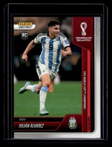 2022 Panini Instant World Cup #129 Julian Alvarez - Argentina (PR=2,323) - Picture 1 of 2