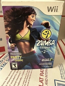 Zumba Fitness 2 (Nintendo Wii, 2011) mit Fitnessgürtel Neu Originalverpackt - Bild 1 von 6