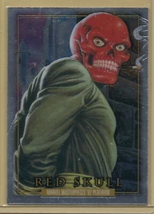 2024 Marvel Masterpieces '92 Platinum Red Skull #80 BASE CARD - Bild 1 von 2