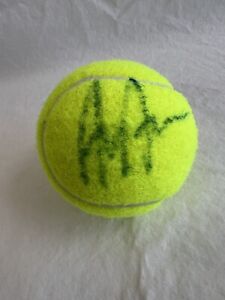 Andre Kirk Agassi HOF 2011 Rare Hand Signed Autographed Tennis Ball Size GAA COA