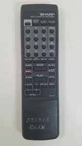 Sharp G0824GE VCR Remote for XA405, VCA45U, G0824GE, VCA46U, XA410 - Picture 1 of 3