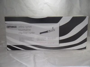 Amika Zebra 19 mm Tourmaline Clip-Free Curler - Picture 1 of 1