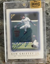 2015 Ken Griffey Jr Topps Archives Signature Series Auto 1999 Topps Gallery 1/1