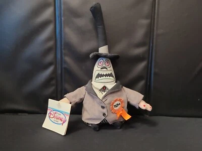 迪士尼商店圣诞梦魇市长迷你豆袋毛绒 12 全新带标签  — 第 1/2 张图片