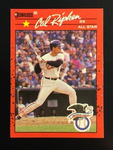 1990 Donruss All Star #676 Cal Ripken Jr. Baltimore Orioles HOF MINT