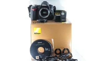 Near Mint Boxed  only 19122 shots Nikon D90 12.3MP SLR camera black body Japan - Picture 1 of 9