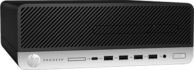 HP Prodesk 600 G3 SFF PC -  i3 6100 3.7Ghz - 8GB RAM - 1TB HDD - DVD-R | Win 10 - Image 1 of 4