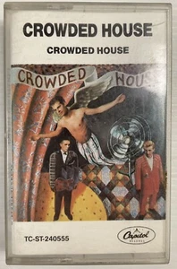 Crowded House Debut Music Cassette Tape TC-ST-240555 Capitol 1986 Original - Picture 1 of 24