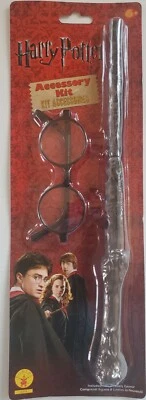 Harry Potter Vestir ~ Gafas y Varita ~ Kit de Accesorios para Disfraz de Halloween Foto 1 de 3