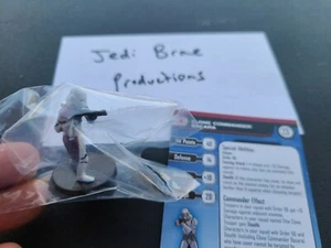 Star Wars miniatures Champions Force Minis Clone Commander Bacara #21 card RARE - Picture 1 of 1