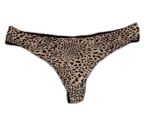 String Tanga Übergröße plussize Animal Look Leo Leopard Gr 52/54 52 54 4XL - Bild 1 von 2