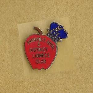 ANNAPOLIS ROYAL & DISTRICT LIONESS CLUB CANADA APPLE PIN