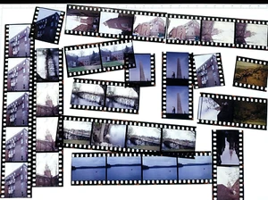 VTG Boston MA Photo Color Transparency Lot 35mm Buildings Waterway 1970s 232 - Picture 1 of 7