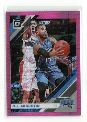 DJ AUGUSTIN #5 2019-20 PANINI DONRUSS OPTIC Hyper Pink - Image 1 of 2