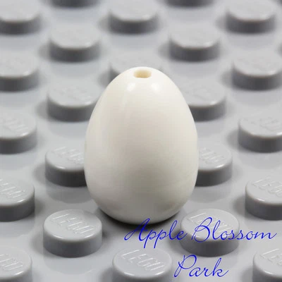 NUEVO Lego Minifigura HUEVO DE PASCUA BLANCO - Angry Birds Pollo Minifigura Cocina Comida  Foto 1 de 3