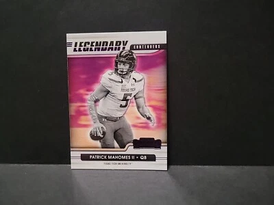 2021 PATRICK MAHOMES II Contenders Draft LEGENDARY CONTENDERS PURPLE #2 Chiefs - Image 1 of 3