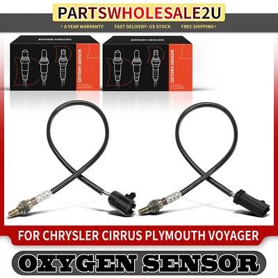 2x Sensores de oxígeno O2 aguas arriba y aguas abajo para Chrysler Cirrus Plymouth Voyager Foto 1 de 4