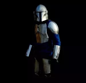 Mandalorian Star Wars Tuta Armatura Medievale Full Body Tuta Armatura Acciaio - Foto 1 di 5