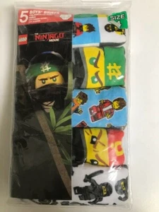 Boy's Lego Ninjago Underwear Briefs Size 4 100% Cotton MSRP $18.00 - Picture 1 of 4