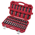 Craftsman 48 Piece 1/2 Inch Drive Impact Socket Set w/ Carrying Case