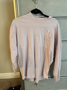 Disney Parks Spirit Jersey Disneyland Resort Pink Gold Glitter Size XS - Picture 1 of 4