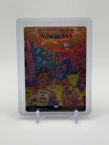 Krark-Clan Ironworks 🔥 Borderless FOIL 🔥 MTG NM 0011 Encyclopedia Secret Lair - Picture 1 of 2