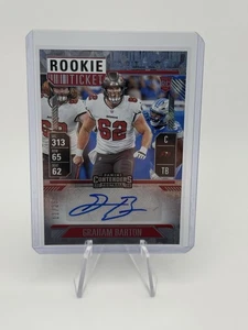 2024 Panini Contenders Rookie Biglietto Auto Graham Barton Cracked Ice /25 #182 - Foto 1 di 2