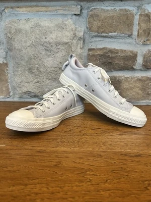 Converse Barely Grey And Flush Stone con detalle de lazo - para mujer talla 10 Foto 1 de 4