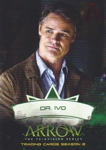 2015 Cryptozoic Arrow Season 2 Trading Card Characters Red Foil #CB6 Dr. Ivo - Picture 1 of 2