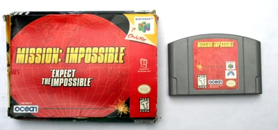 Mission: Impossible /Box (Nintendo 64, 1998) N64 TESTED - Image 1 of 4