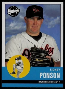 2001 Upper Deck Vintage #70 Sidney Ponson Baltimore Orioles - Picture 1 of 2