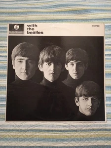Beatles WITH THE BEATLES Stereo UK PCS 3045 1st Press JOBETE 1G 1R NM AWESOME  - Picture 1 of 24