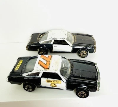 Lote de autos de policía de sheriff vintage años 70 Zylmex Chevrolet Chevelle techo rígido P323 Foto 1 de 4