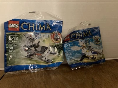 Lego Legends Of Chima Windzar’s Pack Patrol 30251 And Ewar’s Acro Fighter 30250 - Image 1 of 3