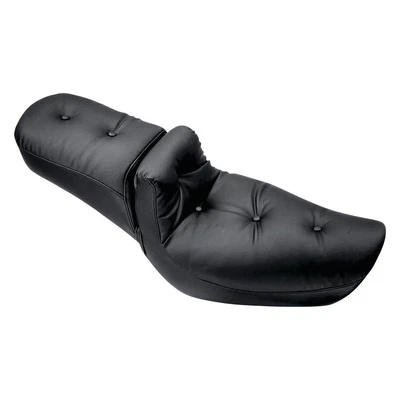 For Harley-Davidson Dyna 06-17 Mustang Duke Black Original Regal One-Piece Seat - Изображение 1 из 2