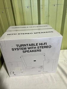 HiFi Turntable Bluetooth USB, Record Player with Speaker, Dual Compact Stereo... - Bild 1 von 2