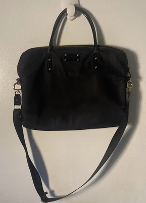 Bolso de hombro para computadora portátil Kate Spade New York Daveney Blake Avenue para mujer - negro Foto 1 de 4